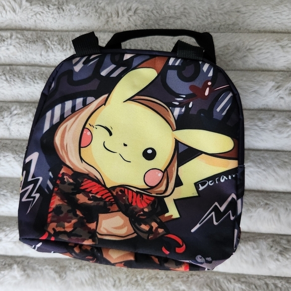 Other - Pikachu Graphic Lunchbox Pokemon Kids Lunchbag